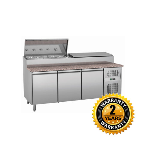 Exquisite 1.8m Marble Top Preparation Chiller - MTC360H