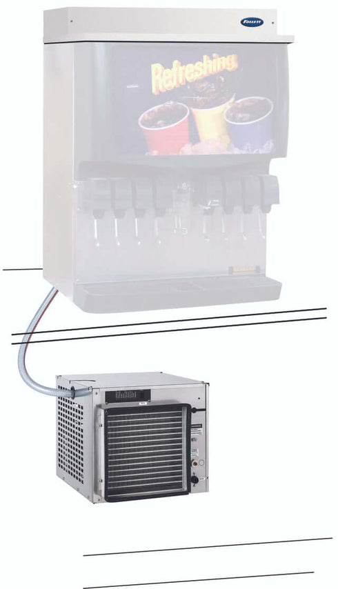 Follett Maestro Modular Chewblet Ice Machine 193kg Production - MCE414AHS