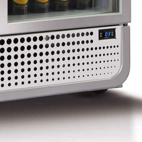 Husky 795L Vertical Glass Door Fridge (White) - C8PRO-H-WE-AU-HU