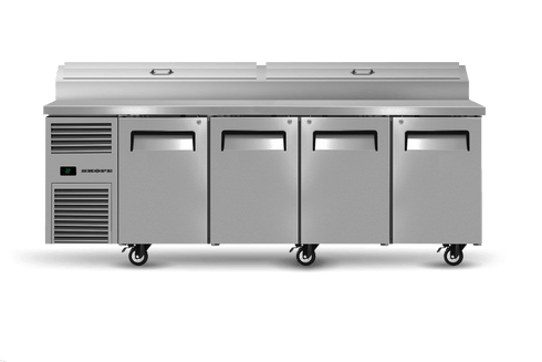 SKOPE ReFlex Series 4 Solid Door GN Compatible Pizza Preparation Fridge 710 Litres - RF8.PPZ.4.SD