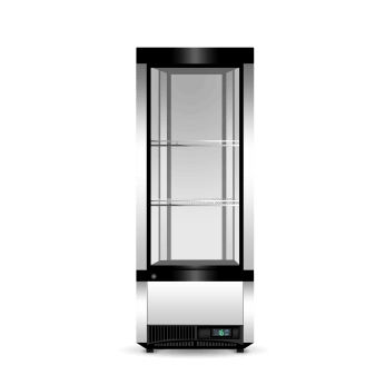 SKOPE Serene Series 4 Glass Sided Display Fridge 109 Litres - SC112N-A