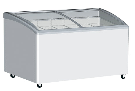 Exquisite Curved Glass Chest Freezer - SD575K