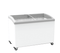 Exquisite Curved Glass Chest Freezer - SD400