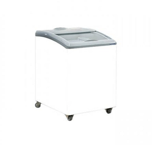 Exquisite Curved Glass Chest Freezer - SD151