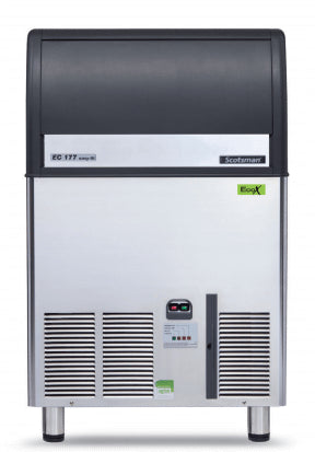 Scotsman Self Contained Ice Machine with Drain Pump 83kg Production - ECM 177 AS OX