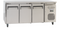 Exquisite Three Solid Doors Underbench Freezer 700mm deep - USF400H