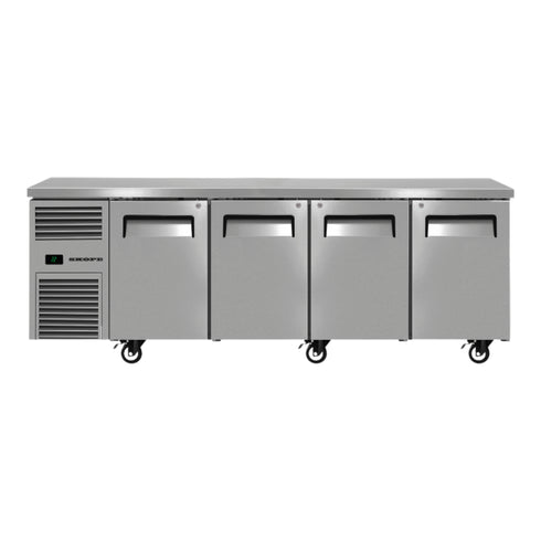 SKOPE ReFlex Four Solid Door Underbench GN 1/1 Compatible Fridge - RF7.UBR.4.SD
