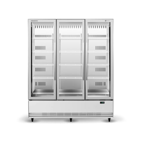 SKOPE BME ActiveCore Series Triple Glass Door Display or Storage Fridge - BME1500N-A