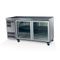 SKOPE CounterLine Series Double Glass or Solid Swing Door Fridge - CL400-2SW