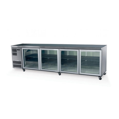SKOPE CounterLine Series Four Glass or Solid Swing Door Fridge - CL800-4SW