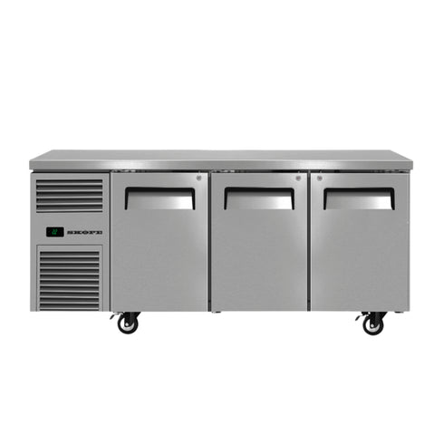 SKOPE ReFlex Triple Solid Door Underbench GN 1/1 Compatible Fridge - RF7.UBR.3.SD