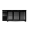 SKOPE Three Glass Swing Door Tropical BackBar BB.3.GSW.T
