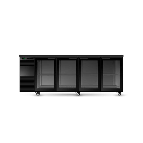 SKOPE BackBar 4 Glass Swing Door Fridge - BB.4.GSW
