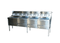 FED Gas Fish and Chips Fryer Four Fryer - WFS-4/22