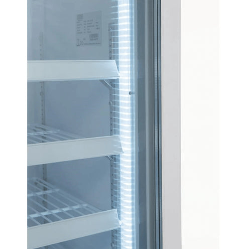 Polar G-Series Upright Single Door Display Freezer White 412Ltr GH506-A