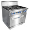 Cookrite 6 Burner With Oven ATO-6B-F