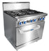 Cookrite 6 Burner With Oven ATO-6B-F