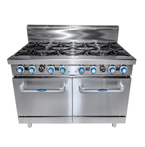 Cookrite 8 Burner With Oven ATO-8B-F