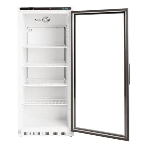Polar C-Series Upright Display Fridge White 600Ltr CD088-A
