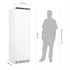 Polar C-Series Single Door Upright Freezer White 365Ltr CD613-A
