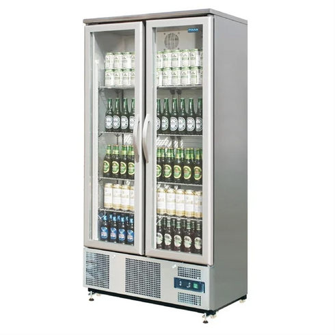 Polar G-Series 2 Door (Hinged) Upright Back Bar Cooler 490Ltr CK477-A