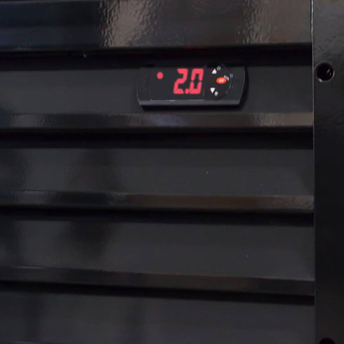 AG 1000L Double Sliding Door Upright Display Fridge - Glass Door - CU1000TNG-SD