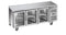 Exquisite Snack Size Under Bench Chiller Glass Doors - SSC550G