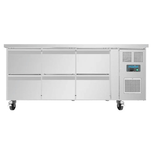 Polar U-Series 6 Drawer Counter Fridge 6xGN DA548-A
