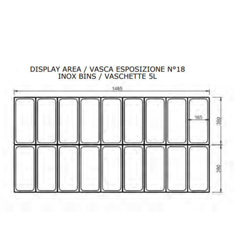 Epta Gelato Display DELIGHT 16