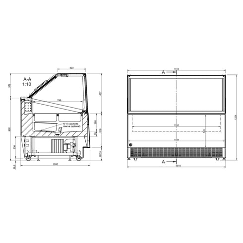Epta Gelato Display DELIGHT 16