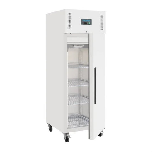 Polar G-Series Single Solid Door Upright Fridge White 600Ltr DL899-A