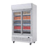Polar G-Series Sliding Door Upright Display Cooler with Light Box 950Ltr GE581-A