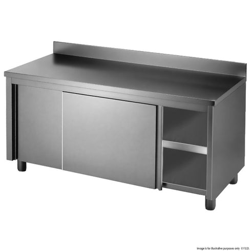 FED Kitchen Tidy Workbench Cabinet with Splashback DTHT-1800B-H
