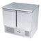 Atosa 2 Door Saladette Prep Table Refrigerator 300L - ESL3801
