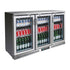 Thermaster Three Door Stainless Steel Drink Cooler - SC316SG