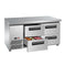 FED Four large drawer Lowboy Fridge LBC150
