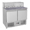 Thermaster Two Door Salad Marble Prep Top - GNS900E