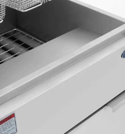 COOKRITE 4 Tubes Gas Deep Fryer - ATFS-50-NG