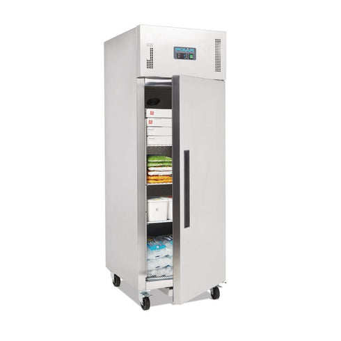 Polar G-Series Upright Freezer Single Stainless Steel Door 600Ltr DL894-A