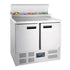 Polar G-Series 2 Door Pizza Prep Counter Fridge 254Ltr G604-A