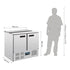 Polar G-Series Saladette Counter Fridge 240Ltr G606-A