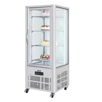 Polar G-Series Single Glass Door Patisserie Display Fridge 400Ltr GD881-A