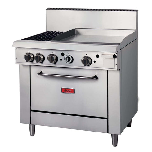 Thor 2 Burner Gas Oven Range with Griddle Plate GE543