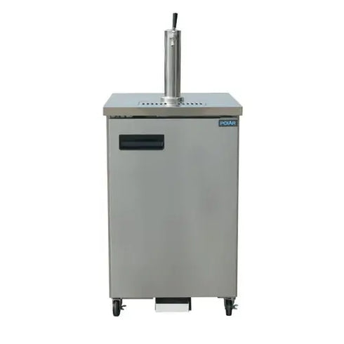 Polar G-Series Direct Draw Beer Dispenser (1 Keg 1 Tap) Stainless Steel GE632-A