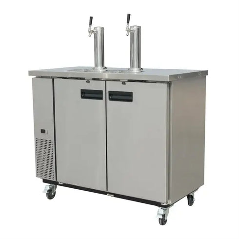 Polar G-Series Direct Draw Beer Dispenser (2 Keg 2 Tap) Stainless Steel GE633-A