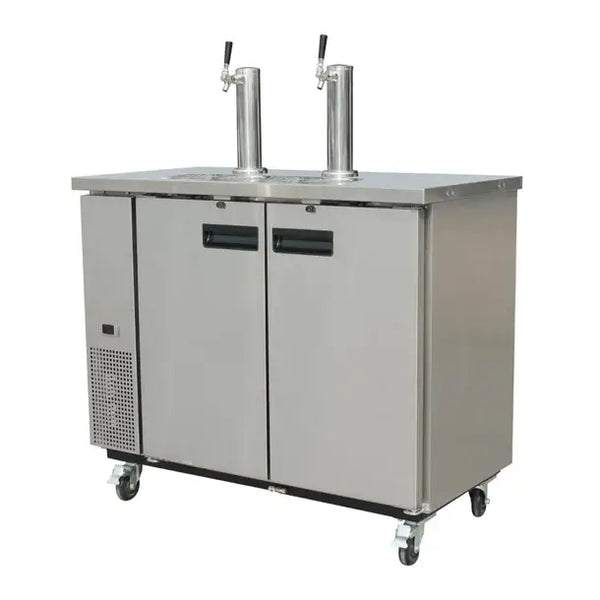 Polar G-Series Direct Draw Beer Dispenser (2 Keg 2 Tap) Stainless Stee ...