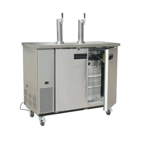 Polar G-Series Direct Draw Beer Dispenser (2 Keg 2 Tap) Stainless Steel GE633-A