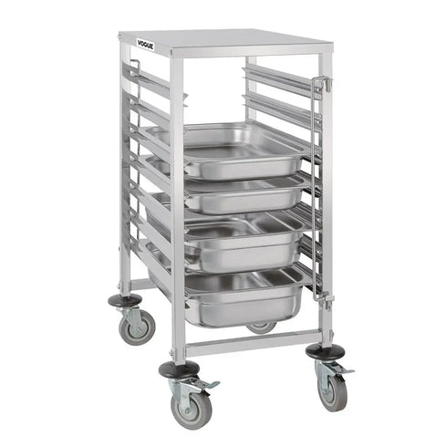 Vogue Gastronorm Racking Trolley 7 Level - GG498