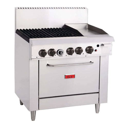 Thor 4 Burner Gas Oven Range with Griddle Plate GH102