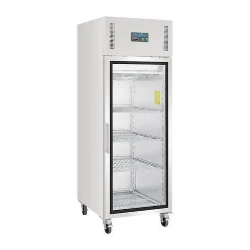 Polar G-Series Gastro Display Glass Door Fridge 600Ltr White GH218-A